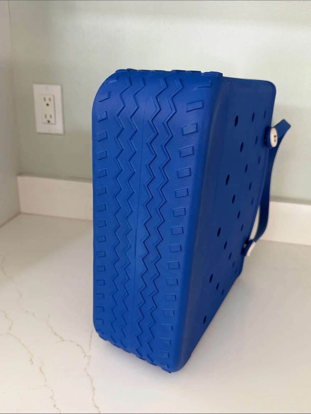 BOGG BAG Size Medium-ish Royal Blue Perforated Tote